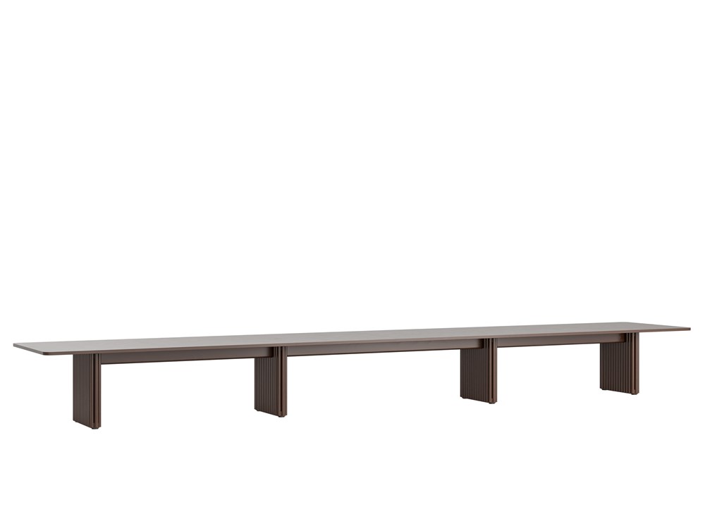 Opera conference table bar height pedestal table community table Karl Andersson Söner