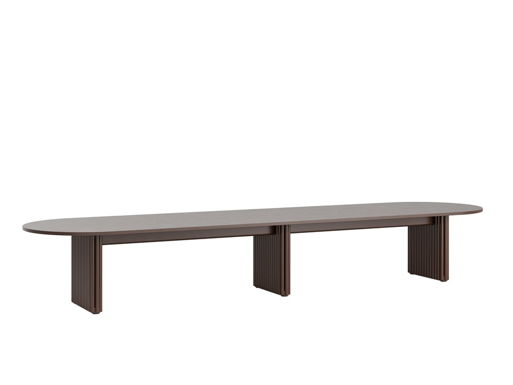 Opera conference table bar height pedestal table community table Karl Andersson Söner