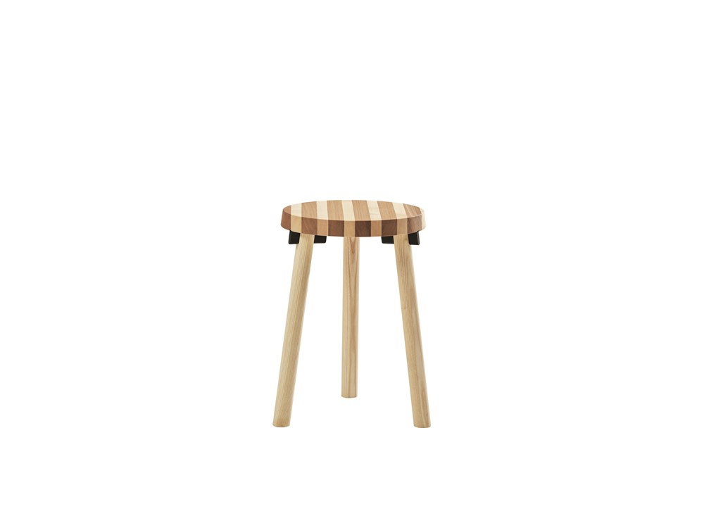 stool solid wood left over wood Karl Andersson Söner