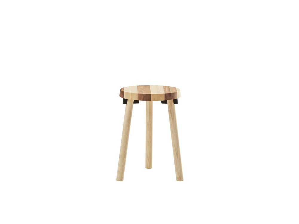 stool solid wood left over wood Karl Andersson Söner