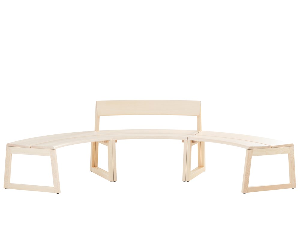 Meander bänk soffa rak 45 grader 90 grader Karl Andersson Söner