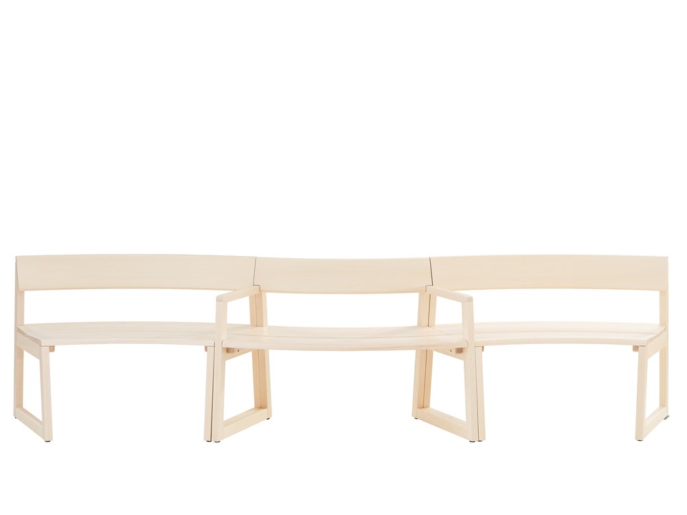 Meander bänk soffa rak 45 grader 90 grader Karl Andersson Söner