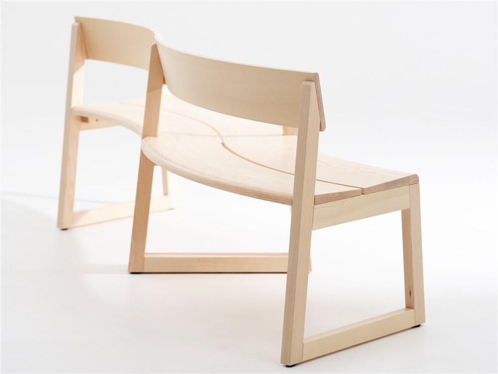 Meander bänk soffa rak 45 grader 90 grader Karl Andersson Söner