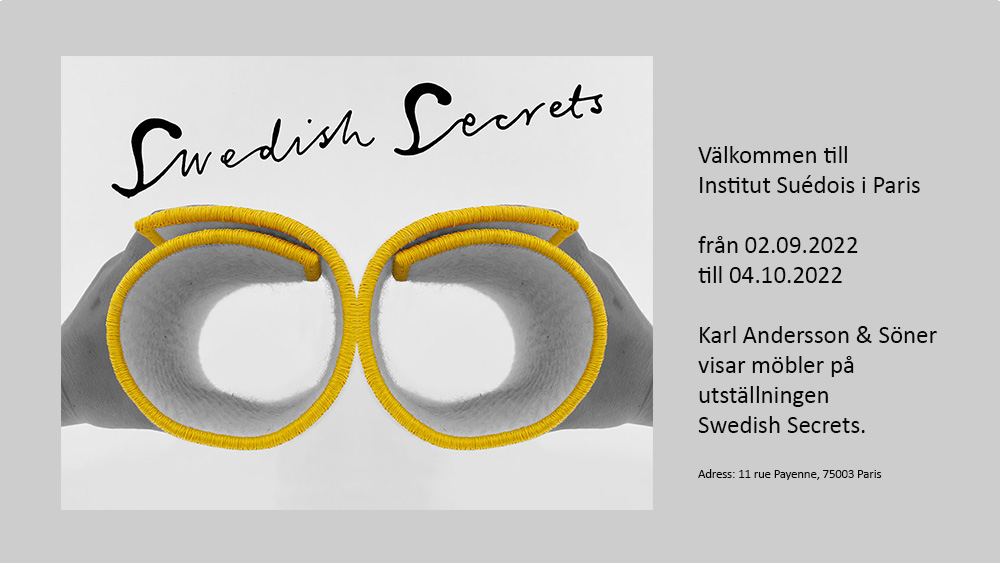 Swedish Secrets Paris Karl Andersson Söner