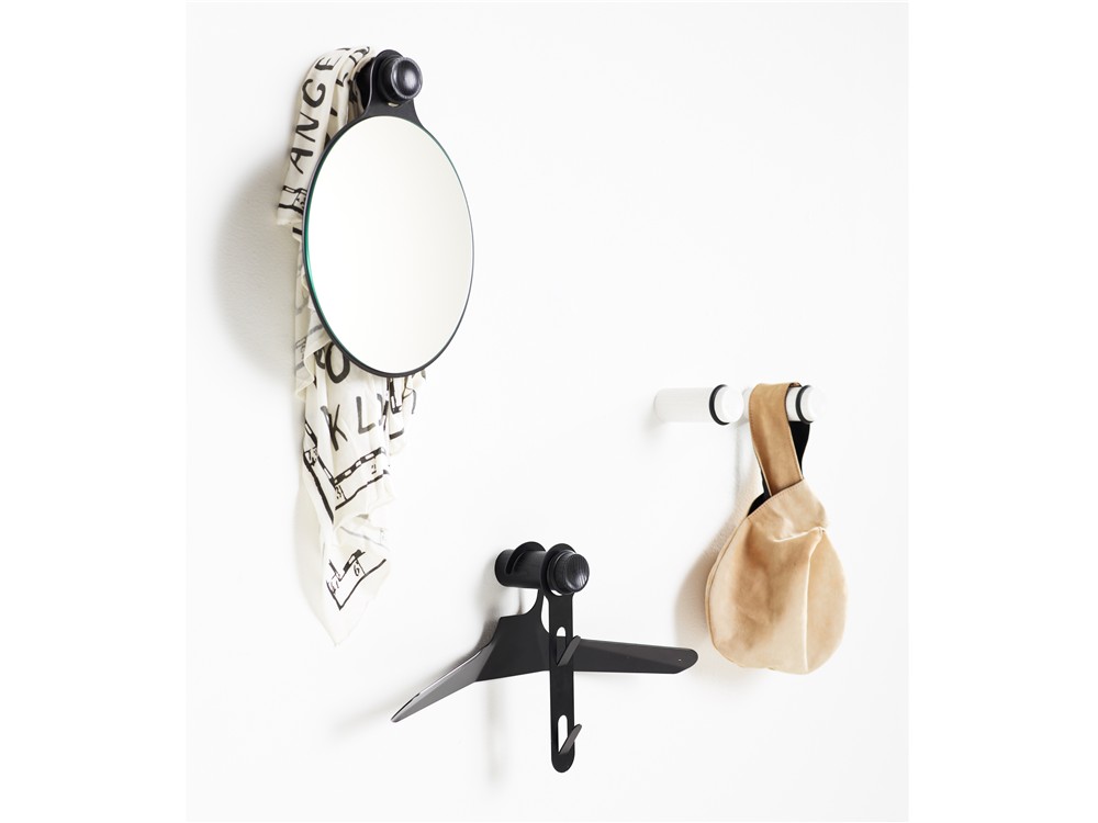 Knob, coat rack, coat hanger, mirror, Karl Andersson & Söner