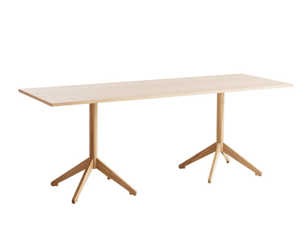 Locus, pedestal table, table, conference table, dining table, sofa table, wood, Karl Andersson Söner