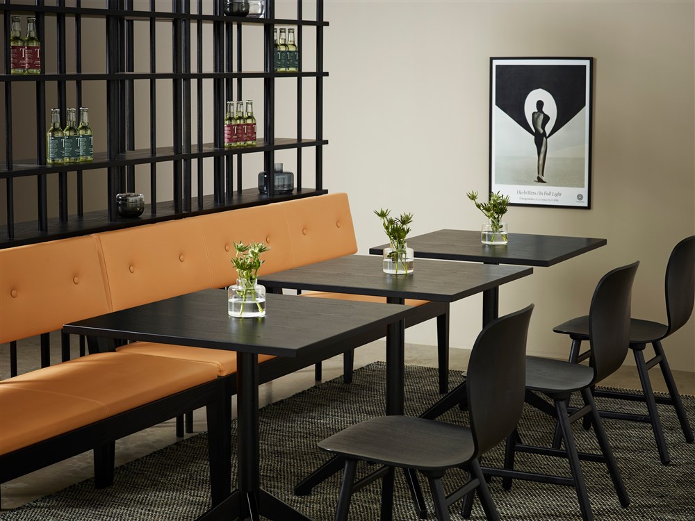 Locus, pedestal table, table, conference table, dining table, sofa table, wood, Karl Andersson Söner