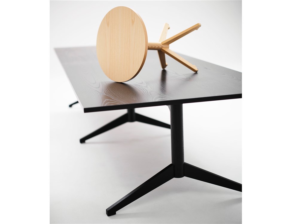 Locus, pedestal table, table, conference table, dining table, sofa table, wood, Karl Andersson Söner