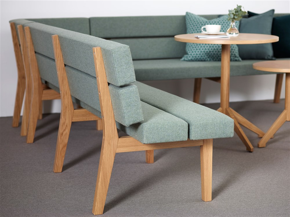 Kamon sofa, easy chair, bench, wood, Karl Andersson Söner