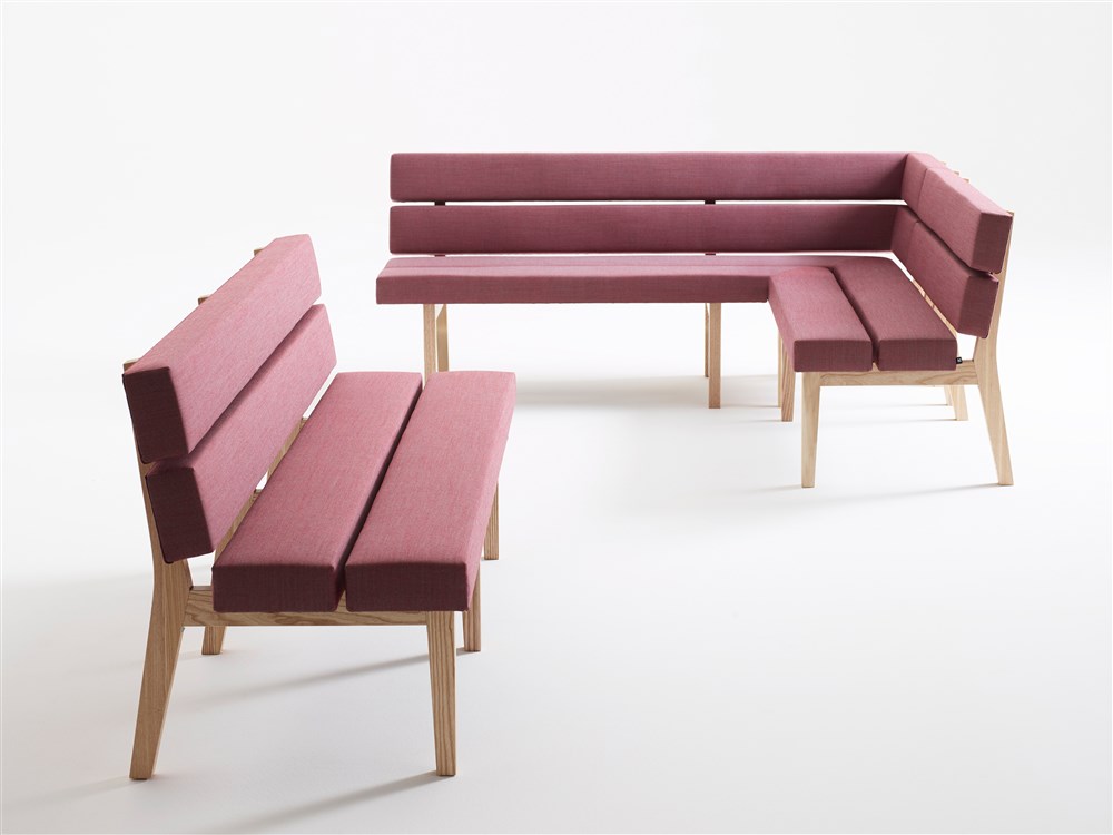 Kamon sofa, easy chair, bench, wood, Karl Andersson Söner