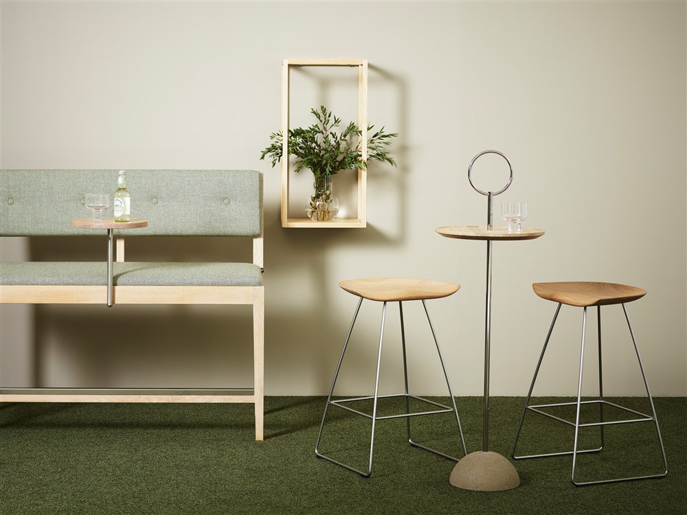 Lollipop sofa table pedestal table bowl Karl Andersson Söner