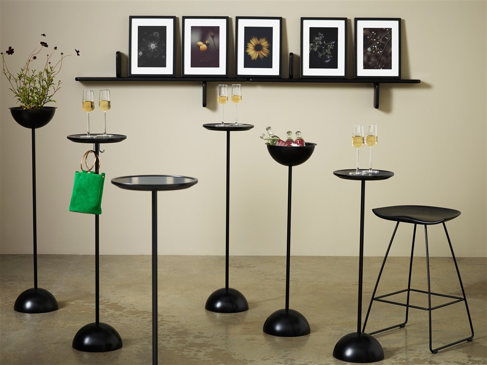 Lollipop sofa table pedestal table bowl Karl Andersson Söner
