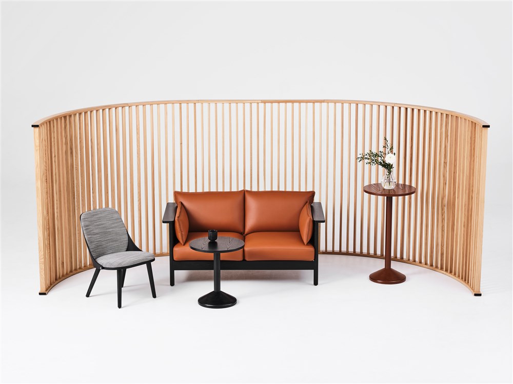 Ondule sofa easy chair high back low back room divider Karl Andersson Söner 