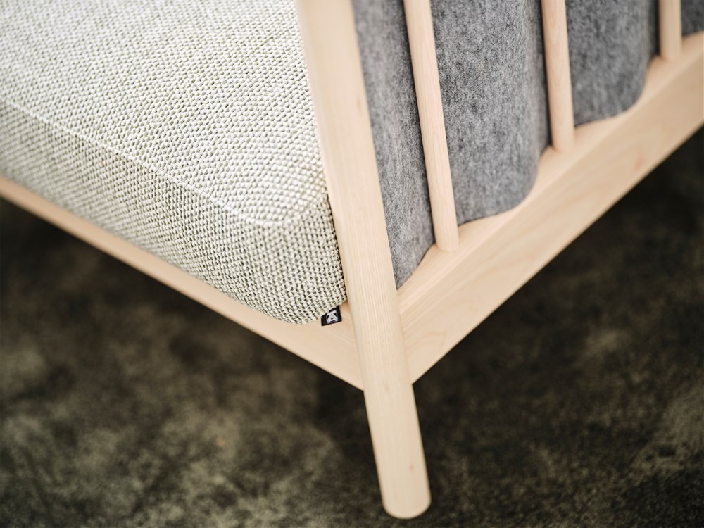 Ondule sofa easy chair high back low back room divider Karl Andersson Söner 