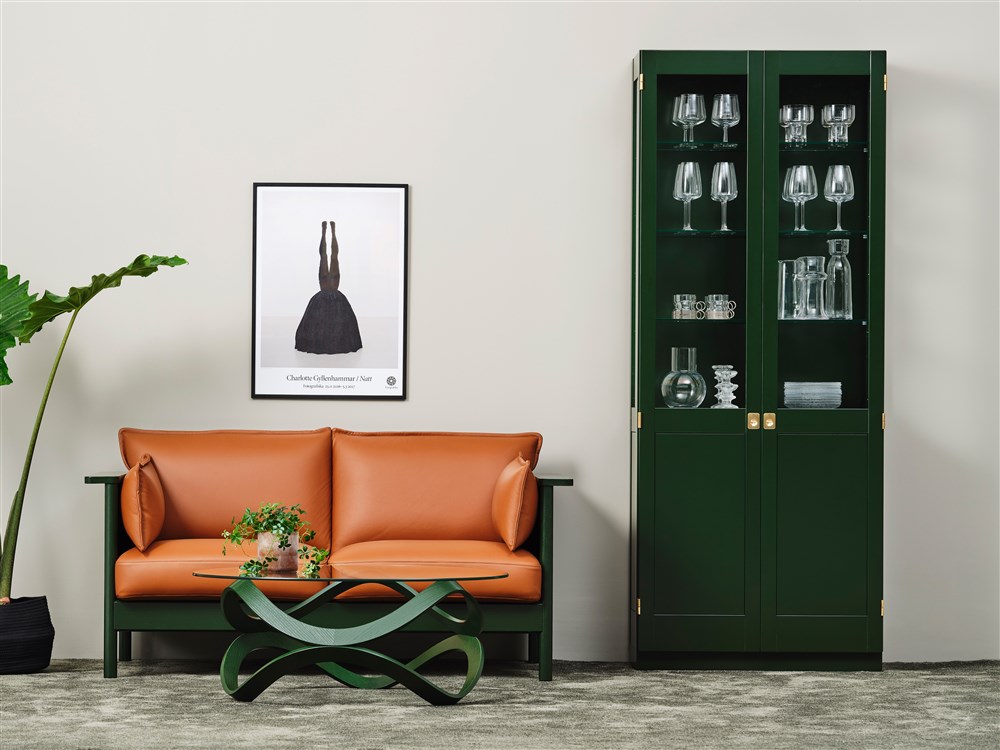 Ondule sofa easy chair high back low back room divider Karl Andersson Söner 